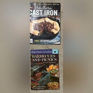 Better Homes And Gardens / Southern Cast Iron Cookbooks